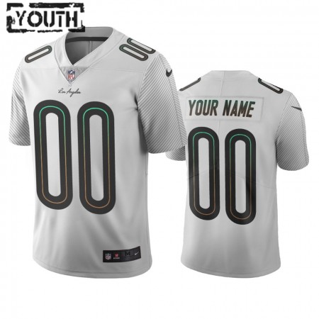 Lasten Los Angeles Chargers NFL Pelipaita Custom Valkoinen City Edition Vapor Limited